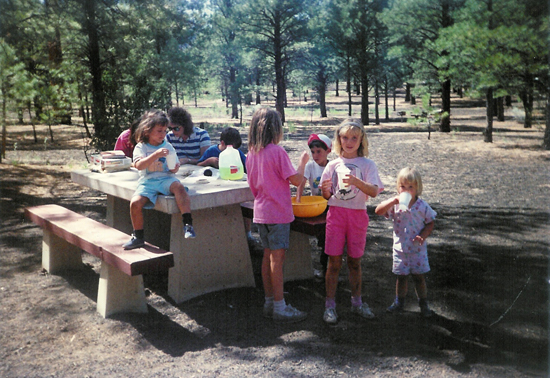 1992 White Family Reunion at Sunset Crater Volcano National Monument